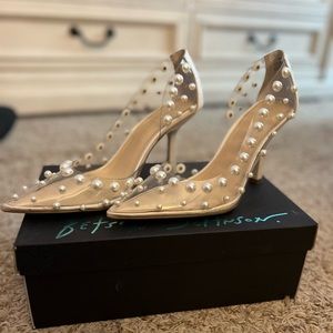 Betsey Johnson Pearl Pumps